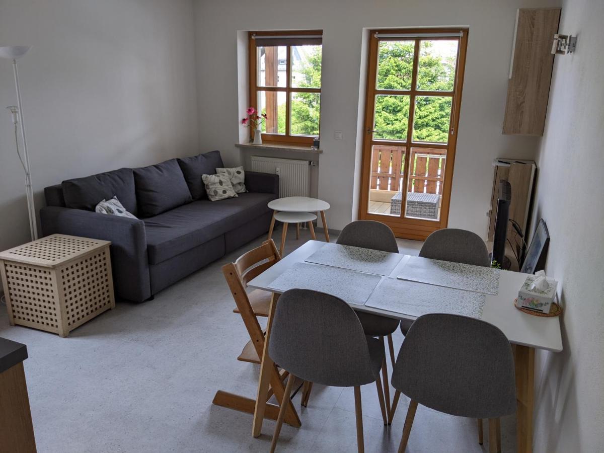 באייריש אייסנשטיין Ferienwohnung Grenzenblick מראה חיצוני תמונה